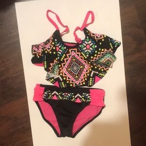 Two piece bathing suit